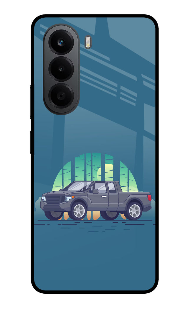 Retro Garage Vibe OnePlus Nord CE6 Lite Metal Case Back Cover by Casekaro