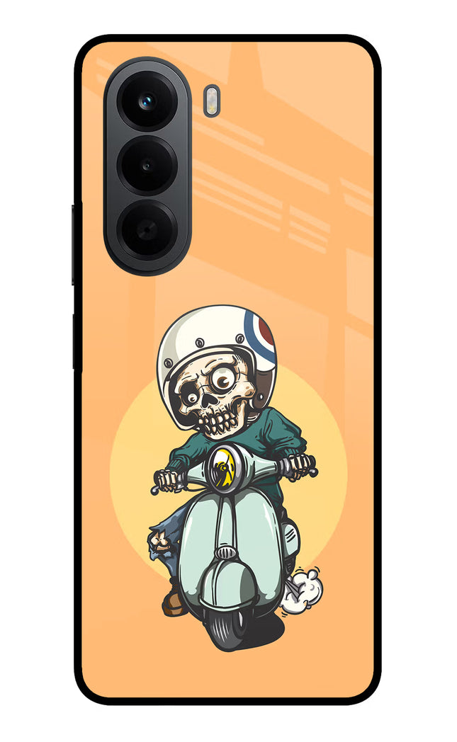 Undead Biker OnePlus Nord CE6 Lite Metal Case Back Cover by Casekaro