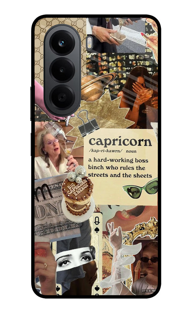 Capricorn Zodiac OnePlus Nord CE6 Lite Metal Case Back Cover by Casekaro