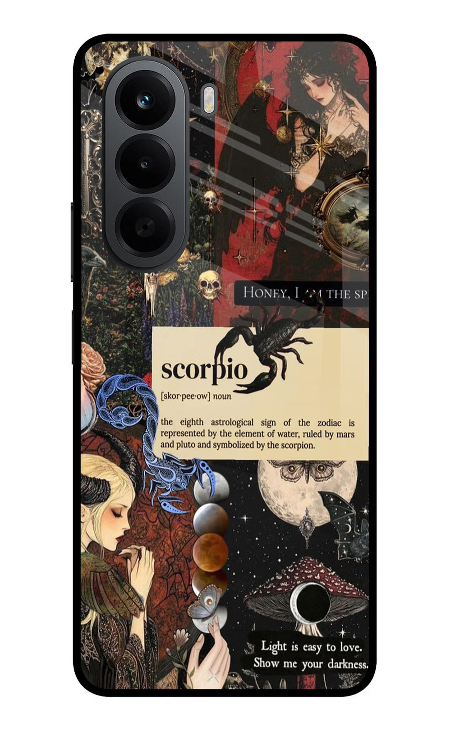 Scorpio Zodiac OnePlus Nord CE6 Lite Back Cover, Metal case