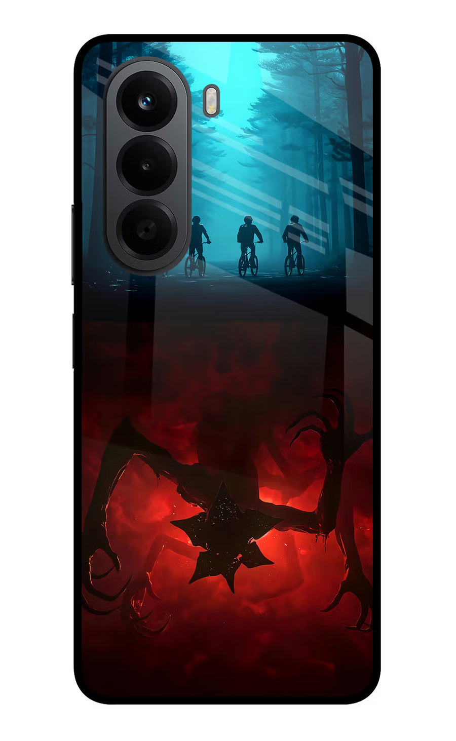 Ordinary Things Downside Up OnePlus Nord CE6 Lite Back Cover, Metal case