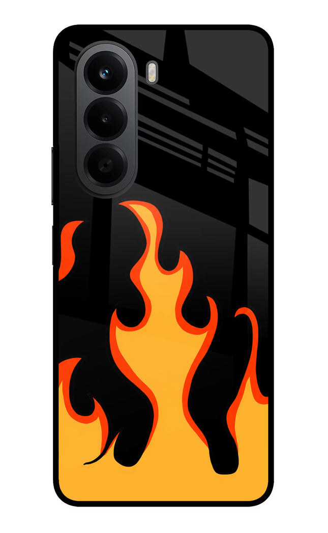 Fired Up – Black OnePlus Nord CE6 Lite Metal Case Back Cover by Casekaro