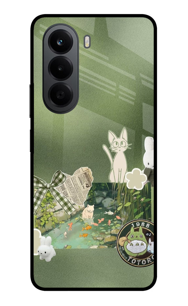 Aesthetic anime OnePlus Nord CE6 Lite Metal Case Back Cover by Casekaro