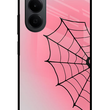 Pink Web OnePlus Nord CE6 Lite Metal Case Back Cover by Casekaro