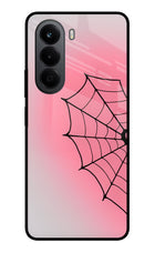 Pink Web OnePlus Nord CE6 Lite Metal Case Back Cover by Casekaro