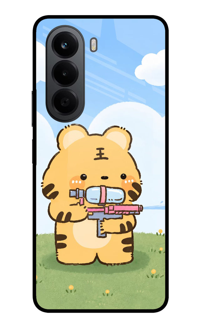 Tiger Treat OnePlus Nord CE6 Lite Metal Case Back Cover by Casekaro
