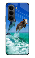 Dolphin vs Cow OnePlus Nord CE6 Lite Metal Case Back Cover by Casekaro