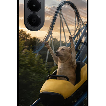 Rollercoaster Dog OnePlus Nord CE6 Lite Metal Case Back Cover by Casekaro