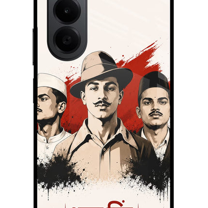 Bhagat Singh Trio OnePlus Nord CE6 Lite Metal Case Back Cover by Casekaro