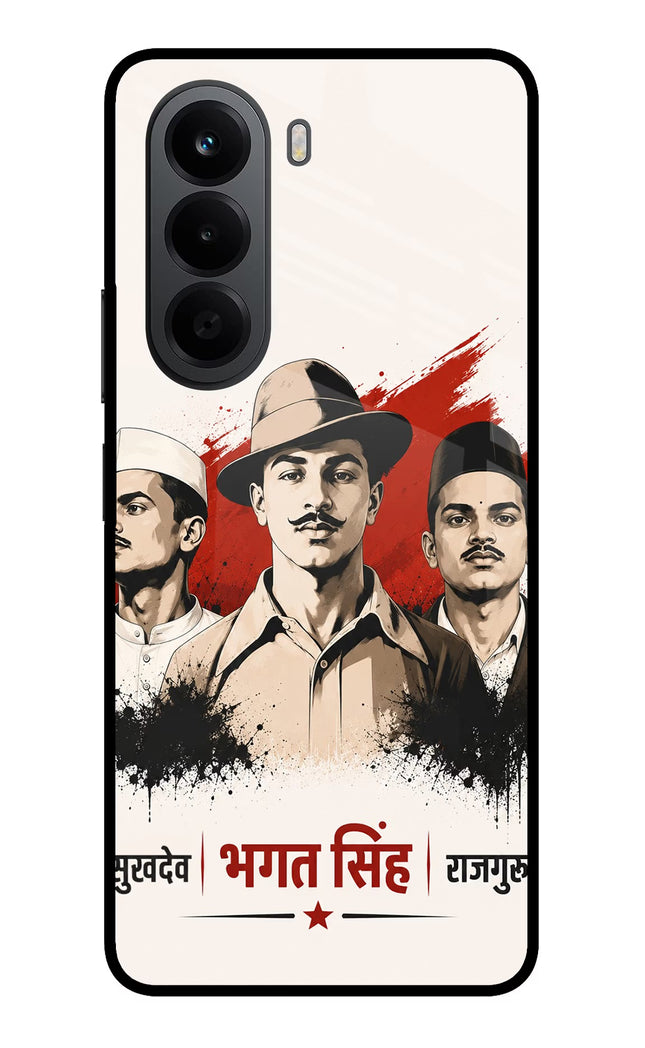 Bhagat Singh Trio OnePlus Nord CE6 Lite Metal Case Back Cover by Casekaro