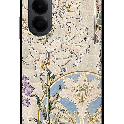 White Lily OnePlus Nord CE6 Lite Metal Case Back Cover by Casekaro