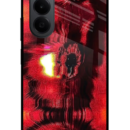 Fire Eye OnePlus Nord CE6 Lite Metal Case Back Cover by Casekaro