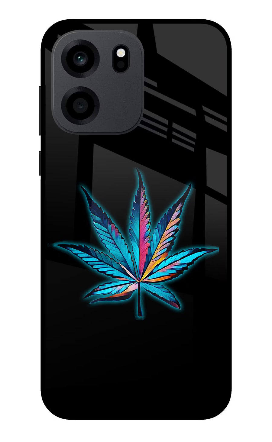 Weed OnePlus Nord CE 6 Back Cover, Metal case