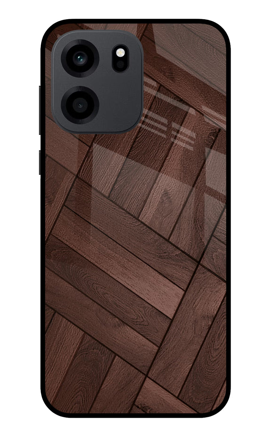 Wooden Texture Design OnePlus Nord CE 6 Back Cover, Metal case