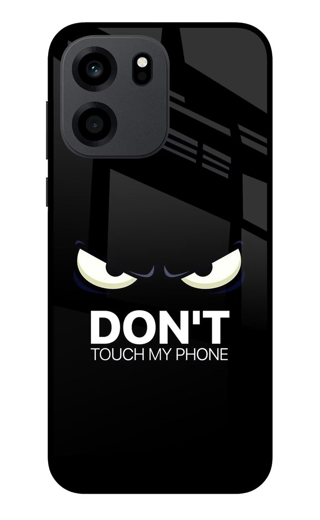 Don'T Touch My Phone OnePlus Nord CE 6 Metal Case Back Cover by Casekaro