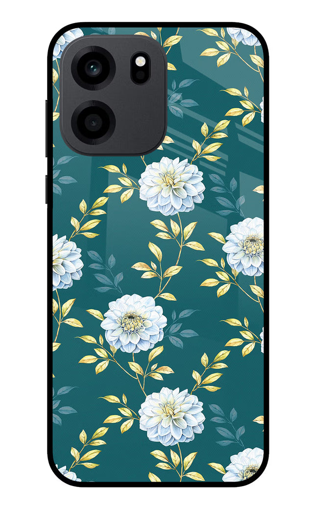 Flowers OnePlus Nord CE 6 Metal Case Back Cover by Casekaro