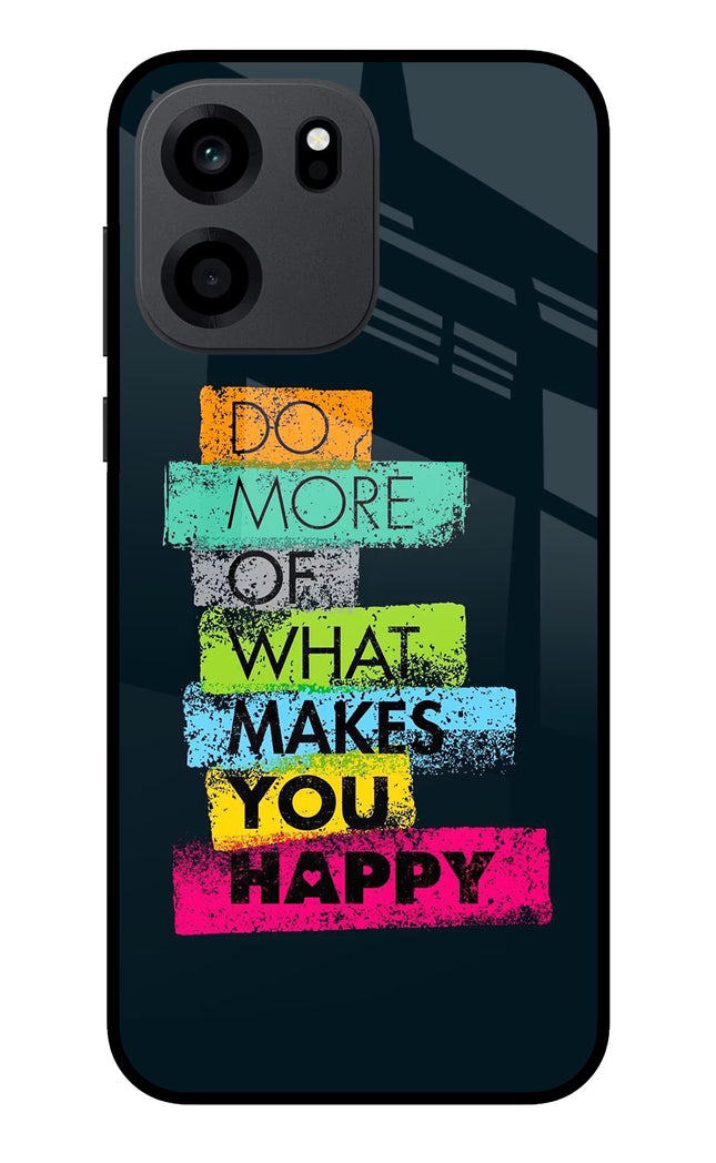 Do More Of What Makes You Happy OnePlus Nord CE 6 Metal Case Back Cover by Casekaro
