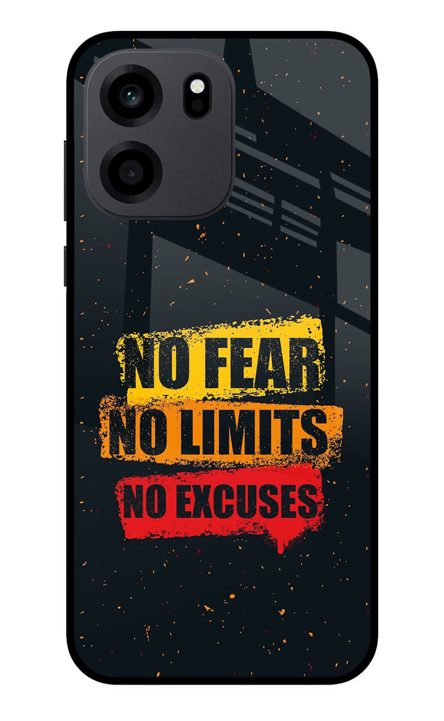 No Fear No Limits No Excuse OnePlus Nord CE 6 Metal Case Back Cover by Casekaro
