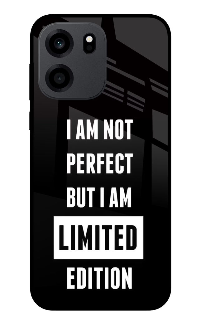 I Am Not Perfect But I Am Limited Edition OnePlus Nord CE 6 Metal Case Back Cover by Casekaro