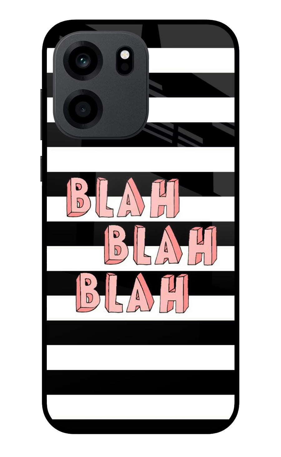 Blah Blah Blah OnePlus Nord CE 6 Back Cover, Metal case