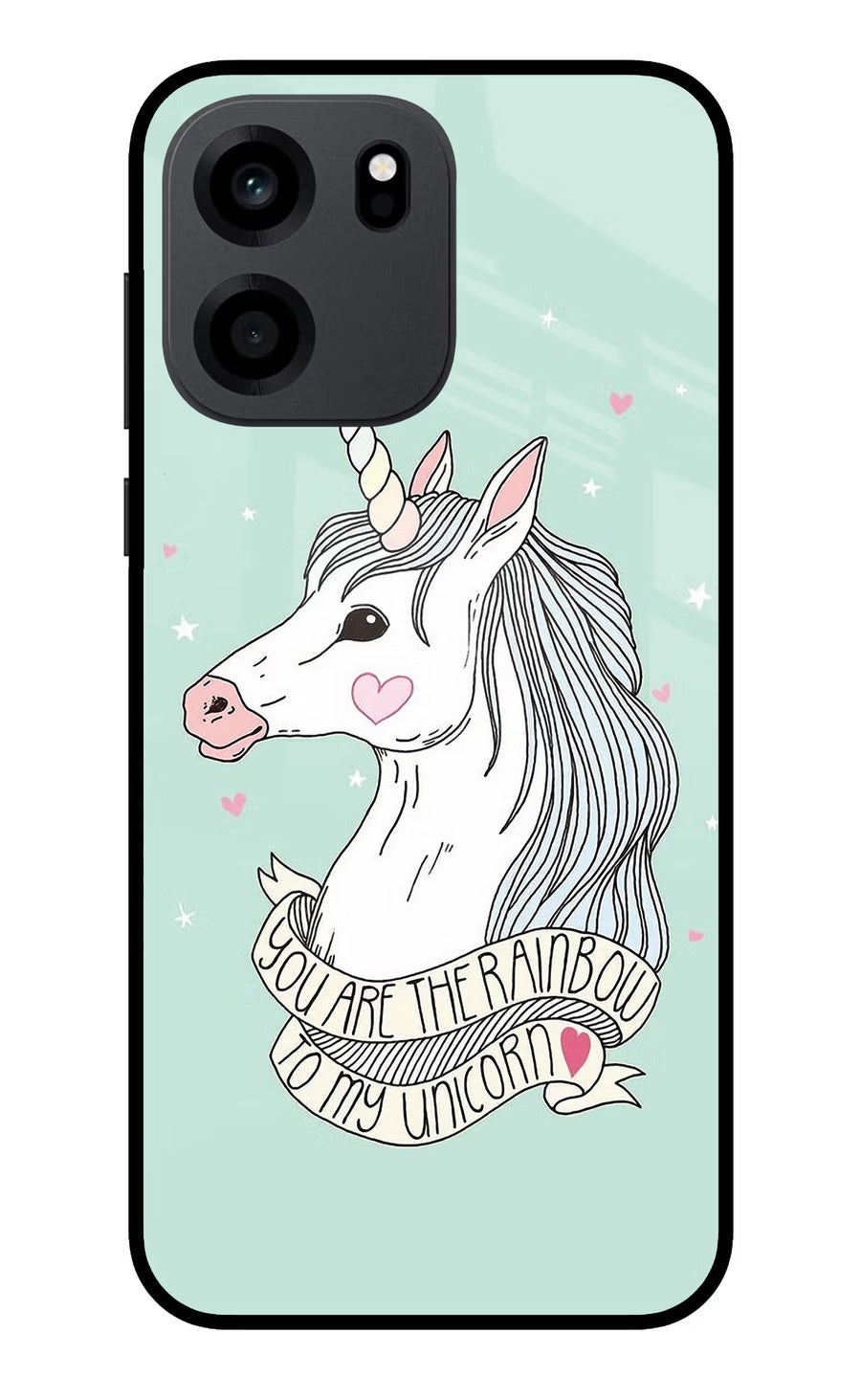 Unicorn Wallpaper OnePlus Nord CE 6 Back Cover, Metal case