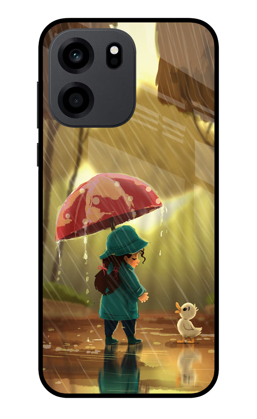 Rainy Day OnePlus Nord CE 6 Back Cover, Metal case