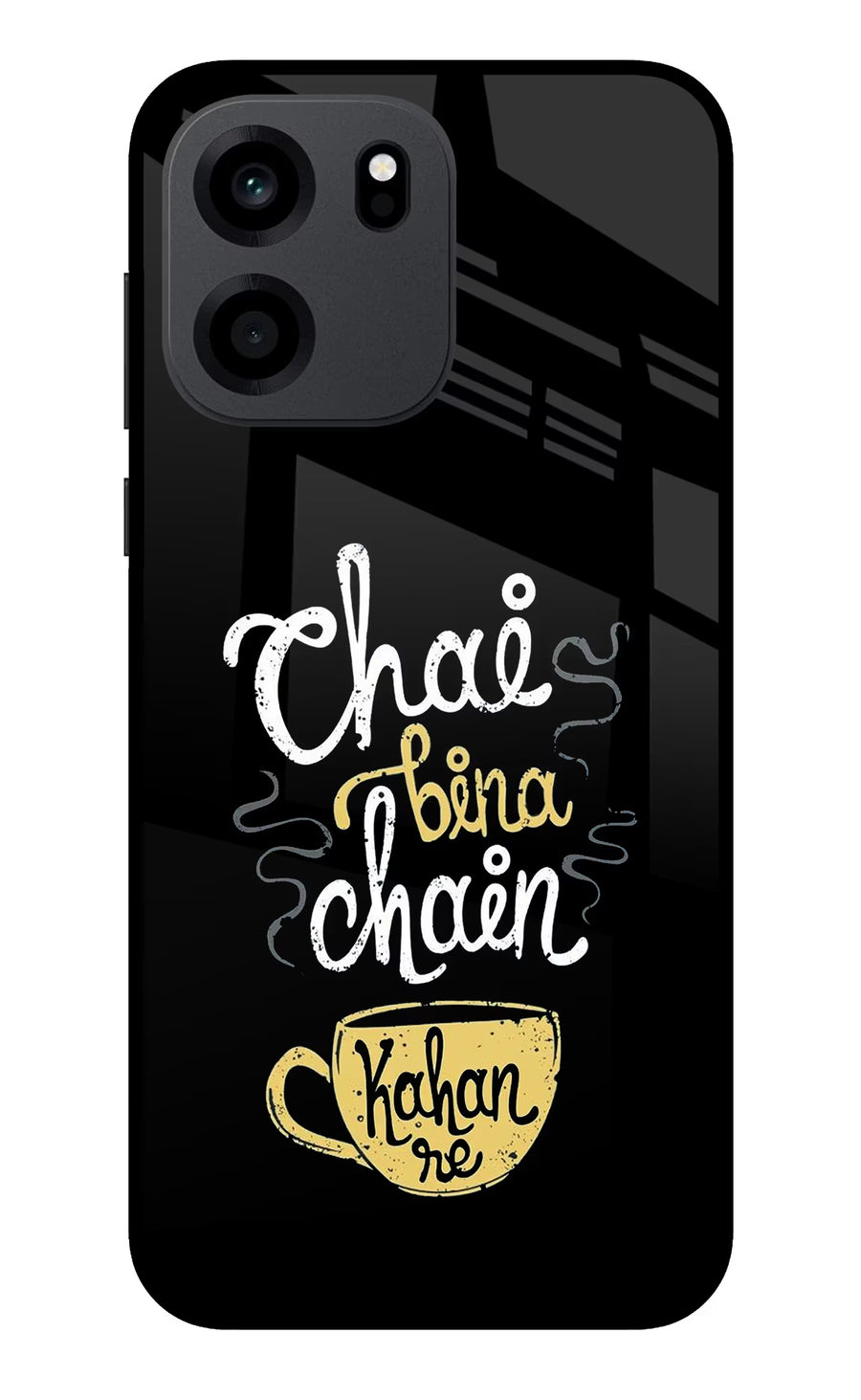 Chai Bina Chain Kaha Re OnePlus Nord CE 6 Back Cover, Metal case