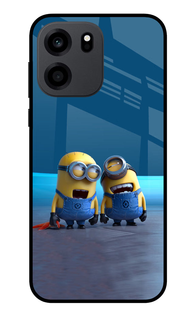Minion Laughing OnePlus Nord CE 6 Metal Case Back Cover by Casekaro