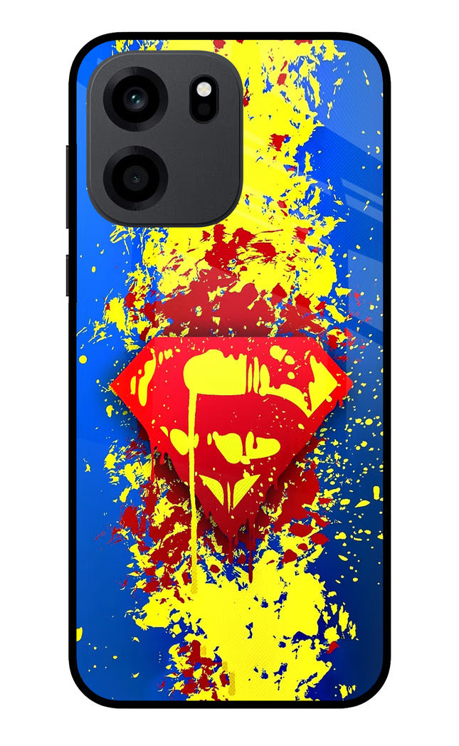Superman logo OnePlus Nord CE 6 Metal Case Back Cover by Casekaro