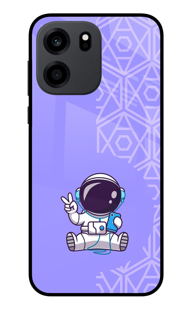 Cute Astronaut Chilling OnePlus Nord CE 6 Metal Case Back Cover by Casekaro