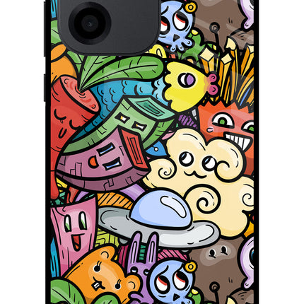 Veggie Doodle OnePlus Nord CE 6 Metal Case Back Cover by Casekaro