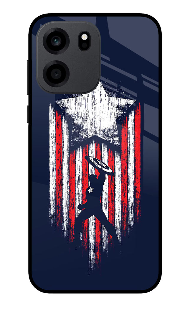Captain America Marvel Art OnePlus Nord CE 6 Metal Case Back Cover by Casekaro