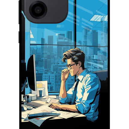 Focused Hustler (AI Generated) OnePlus Nord CE 6 Metal Case Back Cover by Casekaro