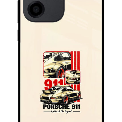Classic Porsche 911 OnePlus Nord CE 6 Metal Case Back Cover by Casekaro