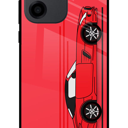 Red Velocity OnePlus Nord CE 6 Metal Case Back Cover by Casekaro
