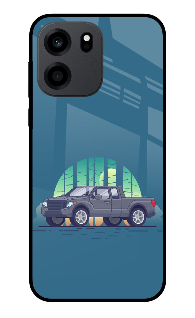 Retro Garage Vibe OnePlus Nord CE 6 Metal Case Back Cover by Casekaro
