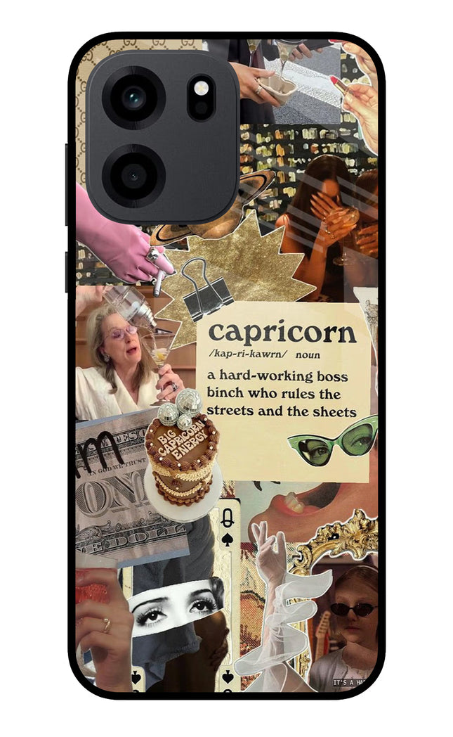 Capricorn Zodiac OnePlus Nord CE 6 Metal Case Back Cover by Casekaro