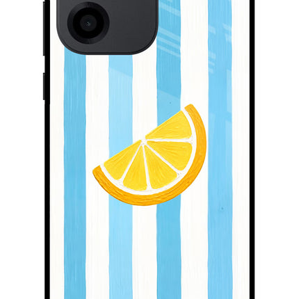 Summer Lemon OnePlus Nord CE 6 Metal Case Back Cover by Casekaro