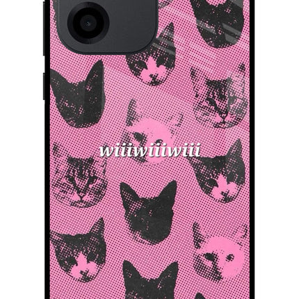 Pink Cats OnePlus Nord CE 6 Metal Case Back Cover by Casekaro