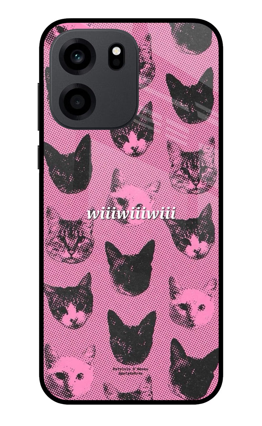 Pink Cats OnePlus Nord CE 6 Back Cover, Metal case