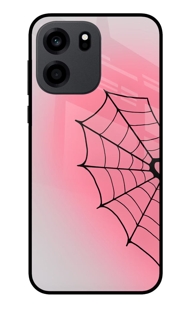 Pink Web OnePlus Nord CE 6 Metal Case Back Cover by Casekaro