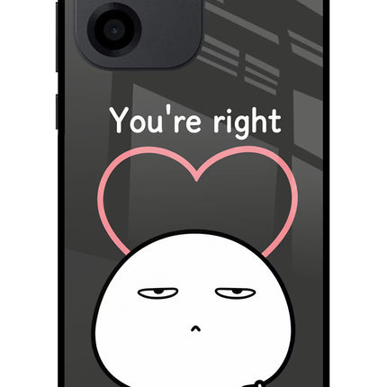 You're Right OnePlus Nord CE 6 Metal Case Back Cover by Casekaro