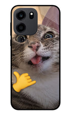 Silly Cat Call OnePlus Nord CE 6 Metal Case Back Cover by Casekaro