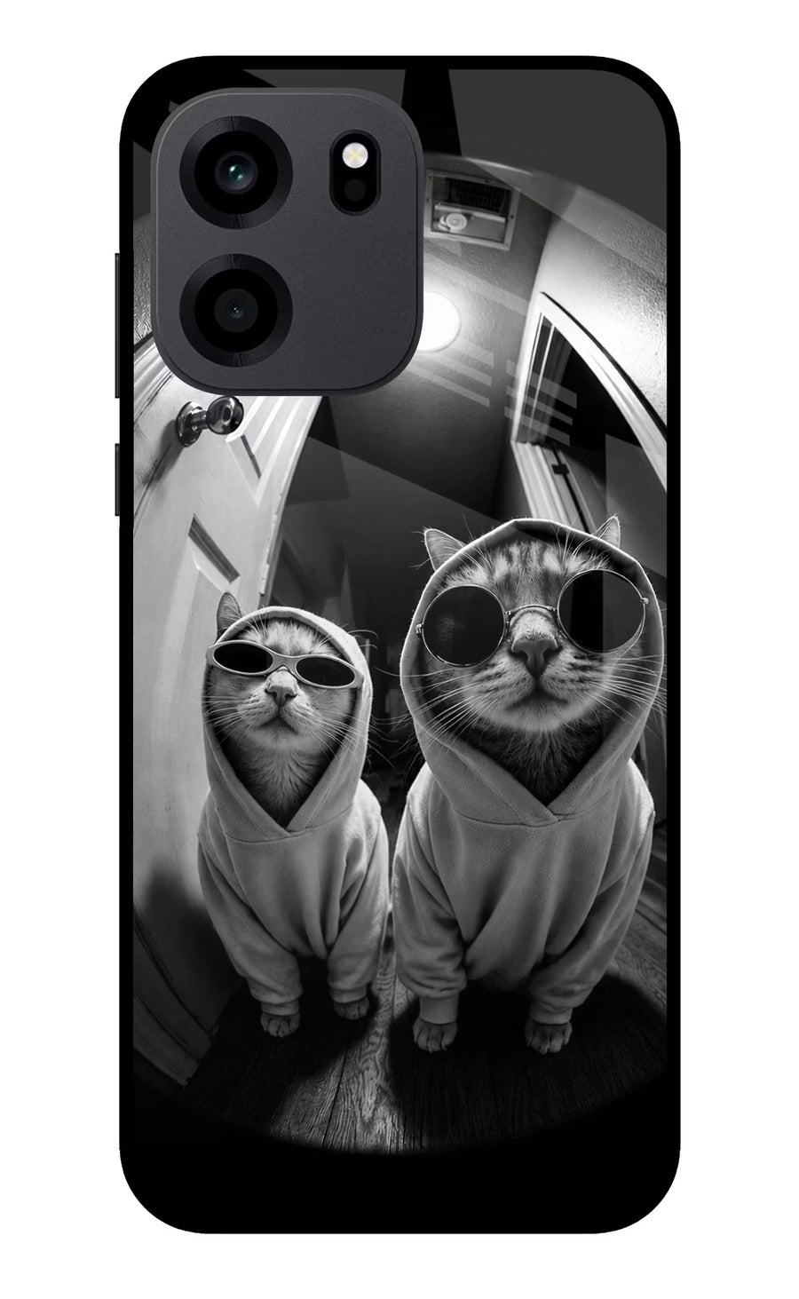 Hood Cats OnePlus Nord CE 6 Back Cover, Metal case