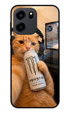 Gamer Cat Energy OnePlus Nord CE 6 Metal Case Back Cover by Casekaro