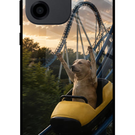 Rollercoaster Dog OnePlus Nord CE 6 Metal Case Back Cover by Casekaro