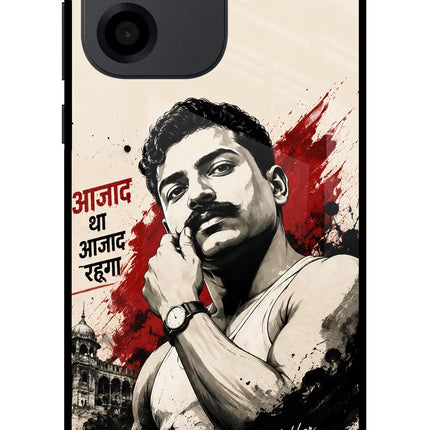 Chandrashekhar Azad Fearless OnePlus Nord CE 6 Metal Case Back Cover by Casekaro