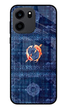 Koi Blue OnePlus Nord CE 6 Metal Case Back Cover by Casekaro