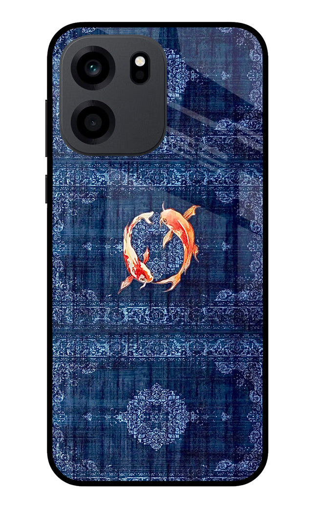 Koi Blue OnePlus Nord CE 6 Metal Case Back Cover by Casekaro