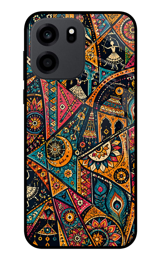 Folk Print OnePlus Nord CE 6 Metal Case Back Cover by Casekaro
